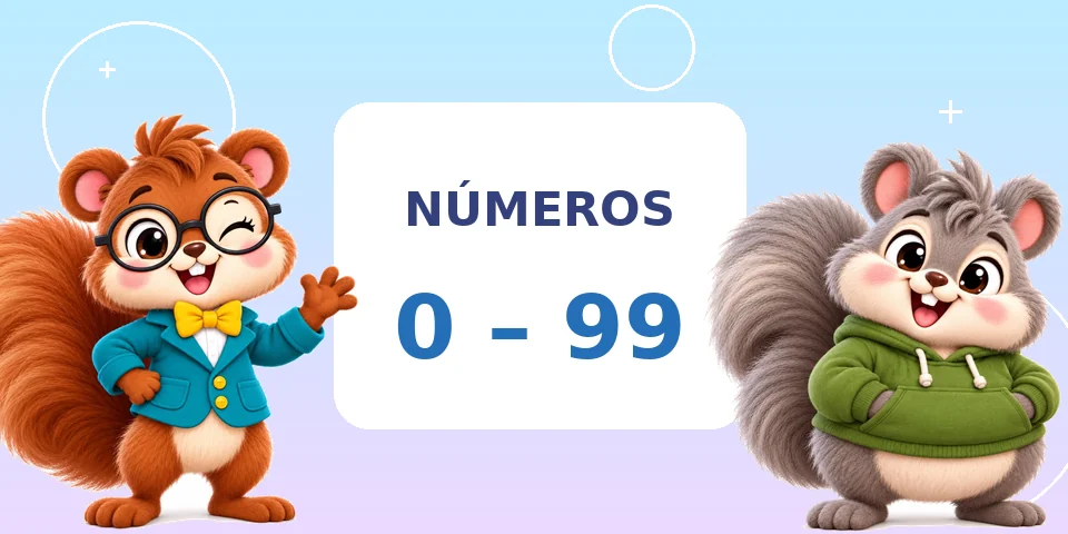 Portada del juego de números hasta el 99 con Matías y Berto