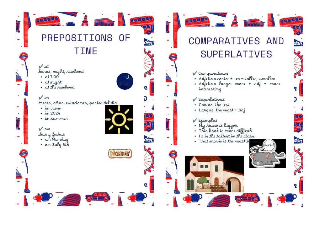 Vista previa 3 del material: Apuntes de gramática inglesa: tiempos y estructuras