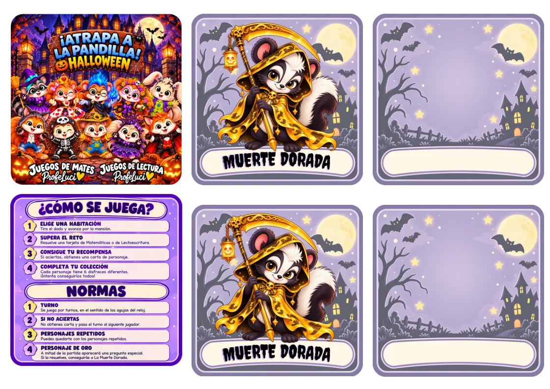 Portada y explicación del pack